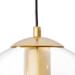 801002 Люстра SFERETTA E27 1х6W (led) E27 ЗОЛОТО/ПРОЗРАЧНЫЙ — изображение 5