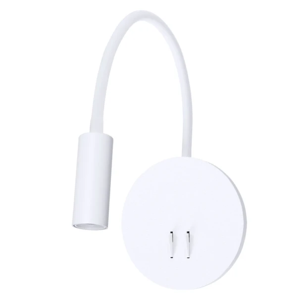 A8231AP-1WH Светильник настенный ELECTRA 3x6Вт 550Lm 3000K Ø14 белый IP20