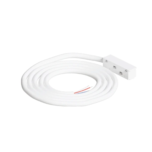 A740233N коннектор для ввода питания для шинопровода (трека) LINEA и OPTIMA 2м, белый