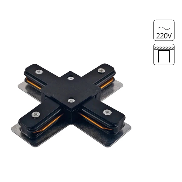 A110006 КОННЕКТОР ДЛЯ ШИНОПРОВОДА (ТРЕКА) +