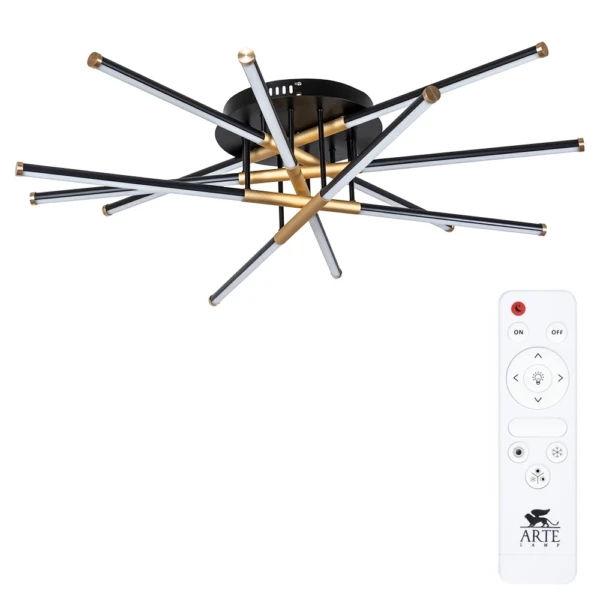 A2199PL-6BK СВЕТИЛЬНИК ПОТОЛОЧНЫЙ