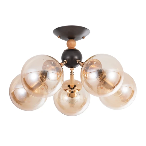 A4485PL-5BK СВЕТИЛЬНИК ПОТОЛОЧНЫЙ