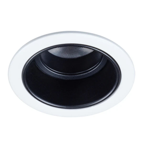 A3311PL-1WH Светильник потолочный встраиваемый светодиодный SCROLL Ø63x75мм IP20 монтаж Ø55мм 7Вт 650Лм 4000К 90+ 36°