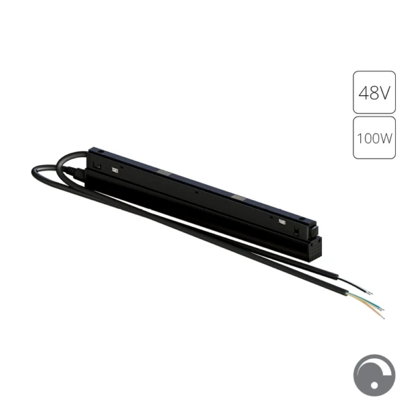 A482706N Блок питания встраиваемый в трек 48В 100Вт 2А для диммируемых светильников серии LINEA