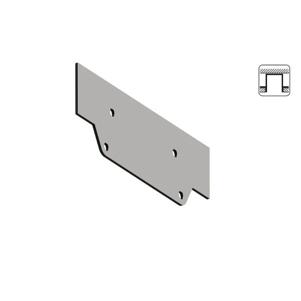 A631005E ЗАГЛУШКА ДЛЯ ПРОФИЛЯ A630205