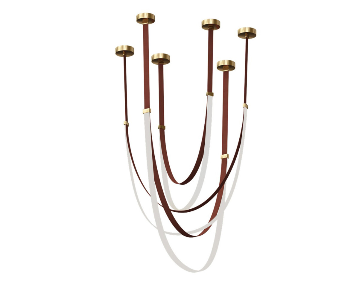 00000212 07689A-120+150+180,04 Подвес Лирд коричн. — изображение 1