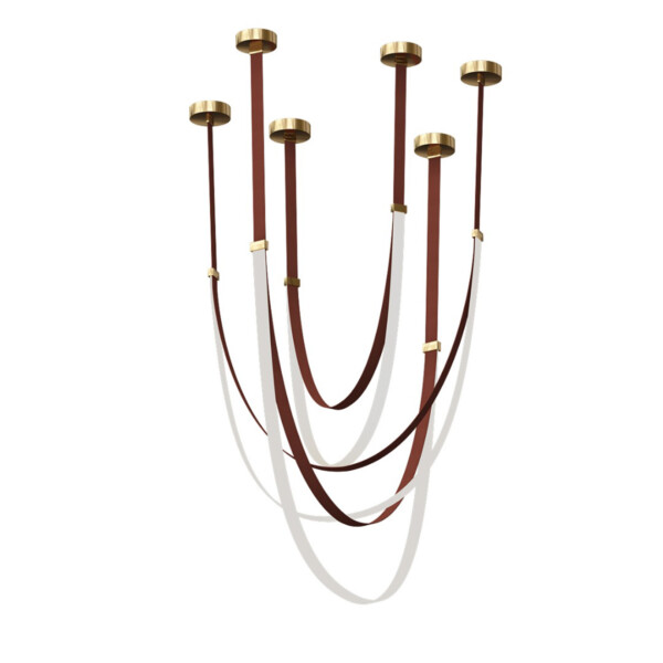 07689A-120+150+180,04 Подвес Лирд коричн.