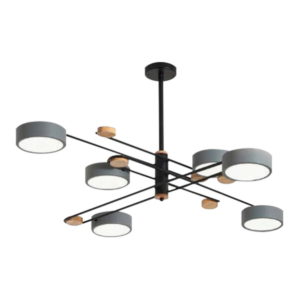 07648-6,16(4000K) Люстра Рапис серый Led 96W