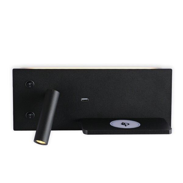 08075R,19 Бра Норти черный Led 3W