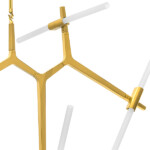 742143 Люстра STRUTTURA 14х6W (led) G9 ЗОЛОТО МАТОВЫЙ — изображение 8