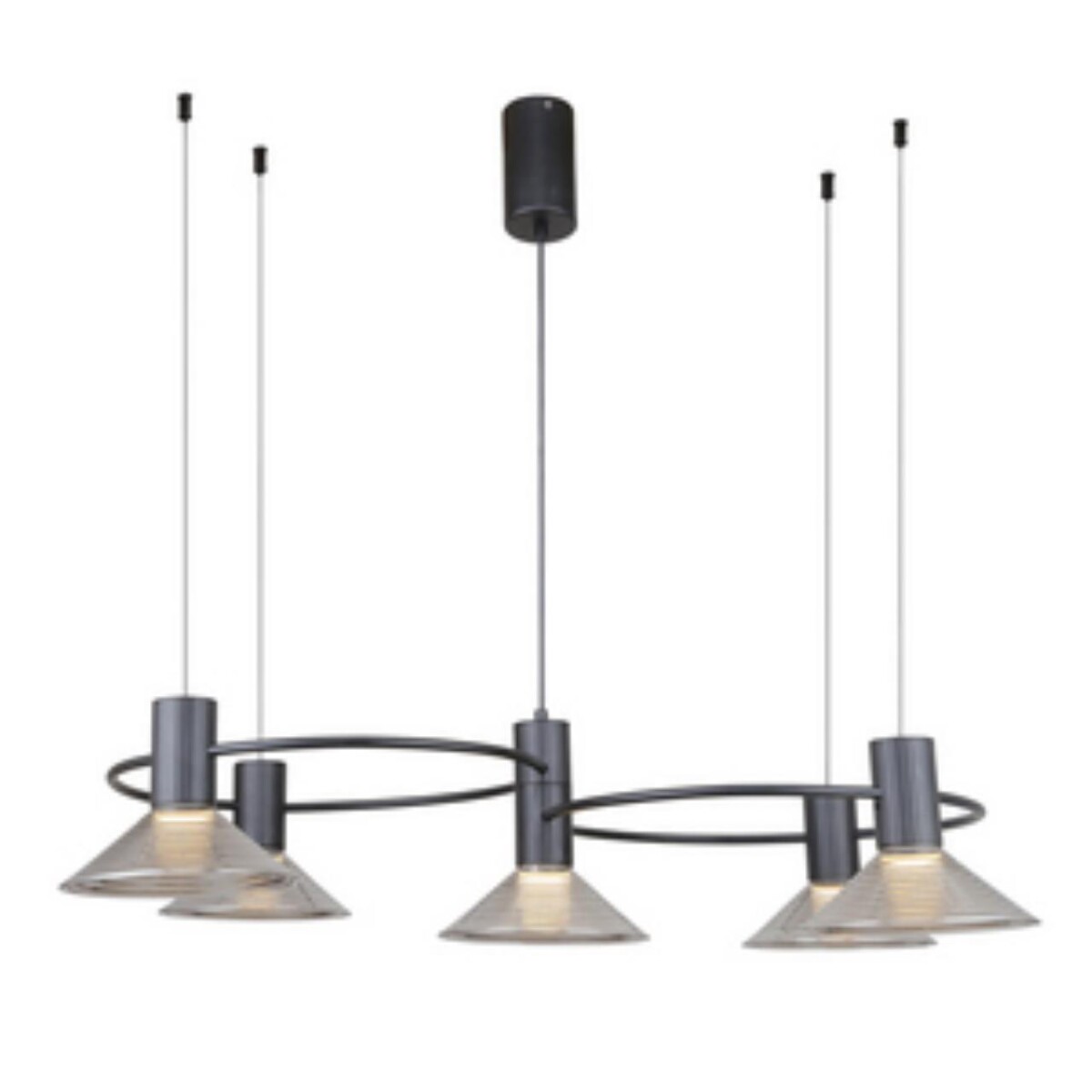 4622-5P, подвесная люстра, L750xW500xH500/1300, 5xLEDx6W, 2400LM, 3000K, included — изображение 1