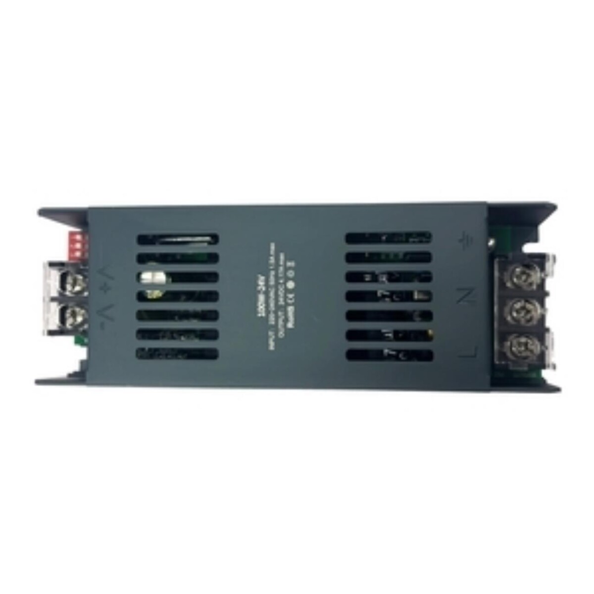 2002-DC-100, блок питания, L142xW48xH28, 100W, 24V — изображение 1