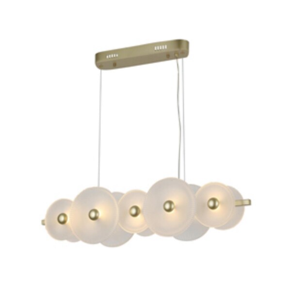 4605-5P, подвесная люстра, L800xW180xH225/1200, 10xLEDx2W, 1600LM, 3000K, included