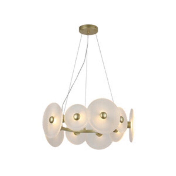 4605-8P, подвесная люстра, D520xH230/1200, 10xLEDx2W, 1600LM, 3000K, included