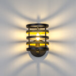 735610 Бра EPSILON 1х40W E14 ЧЕРНЫЙ/ЗОЛОТО — изображение 6