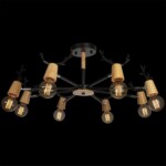 в наличии 10024/8 Black Люстра на штанге LOFT IT Sven - купить в интернет-магазине Светильники Торг