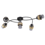 Escada 1139/5P E14*40W Black/Gold — изображение 2