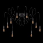 в наличии LOFT1162/10 Люстра-паук LOFT IT Spider - купить в интернет-магазине Светильники Торг