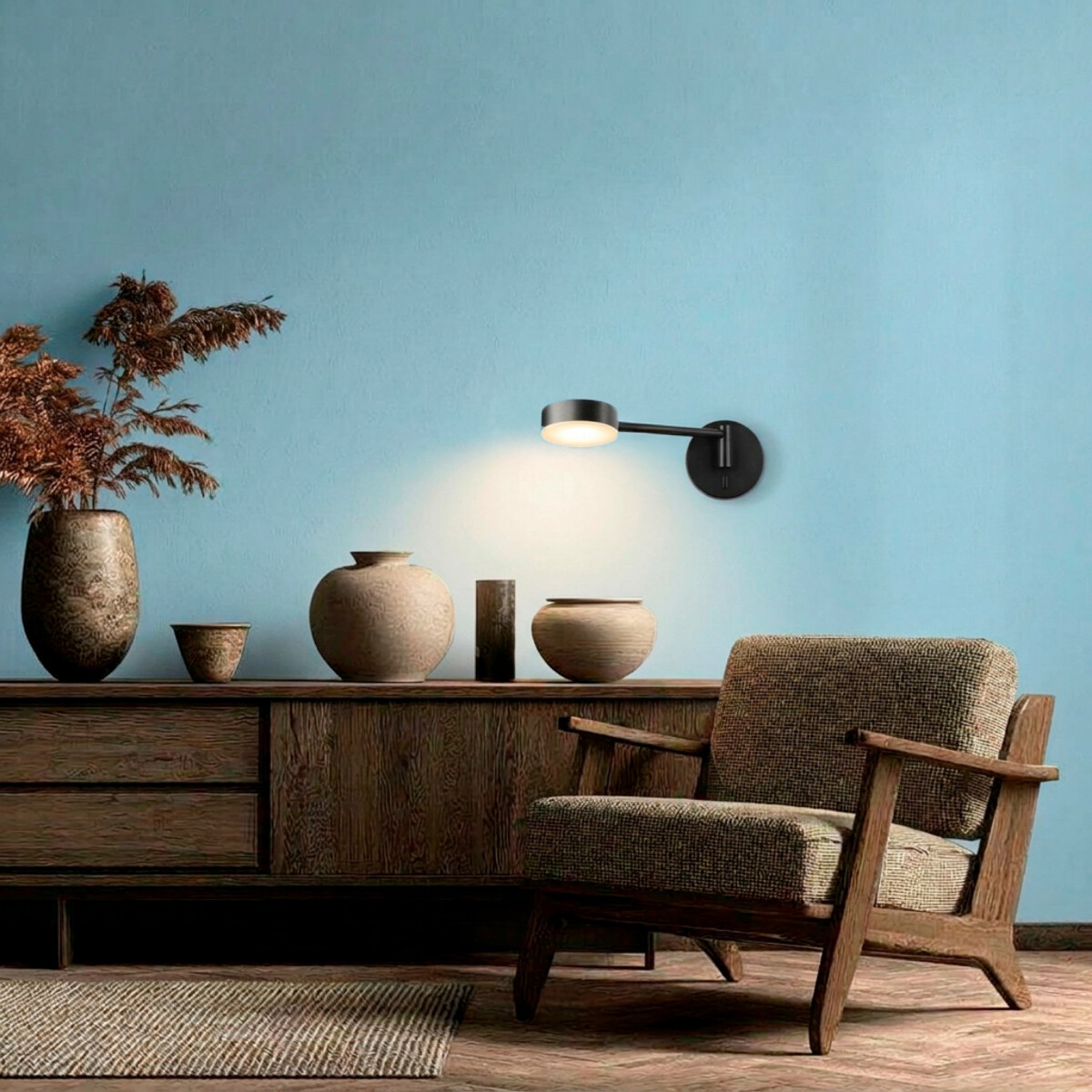 765667 Бра LOFT LED 5W 400LM ЧЕРНЫЙ 3000K — изображение 3