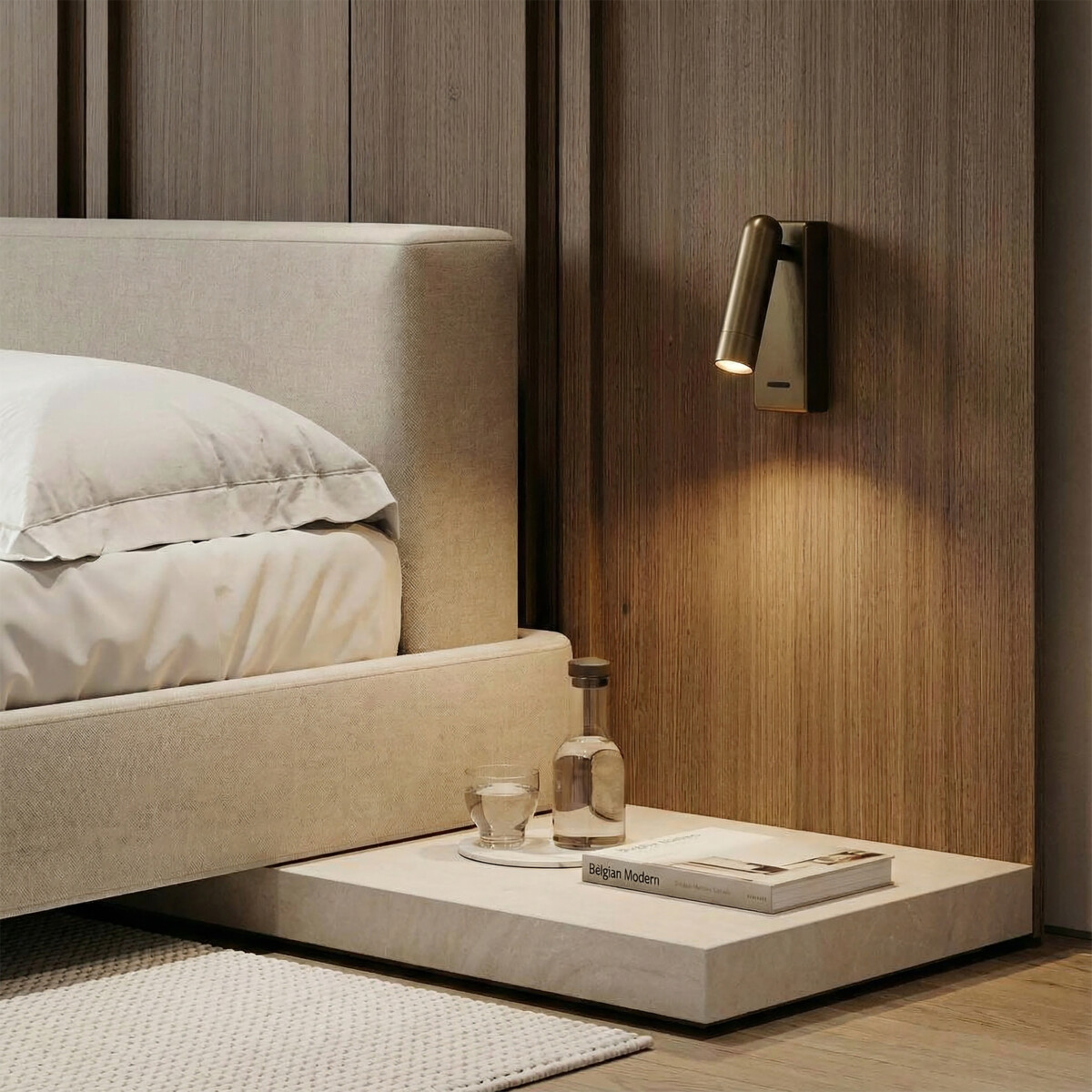 200731 Бра OMEGA LED 3W 180LM G БРОНЗА 3000K — изображение 2