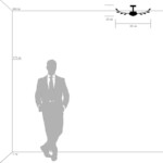 791184 Люстра потолочная ISABELLE 8х40W G9 ХРОМ — изображение 2