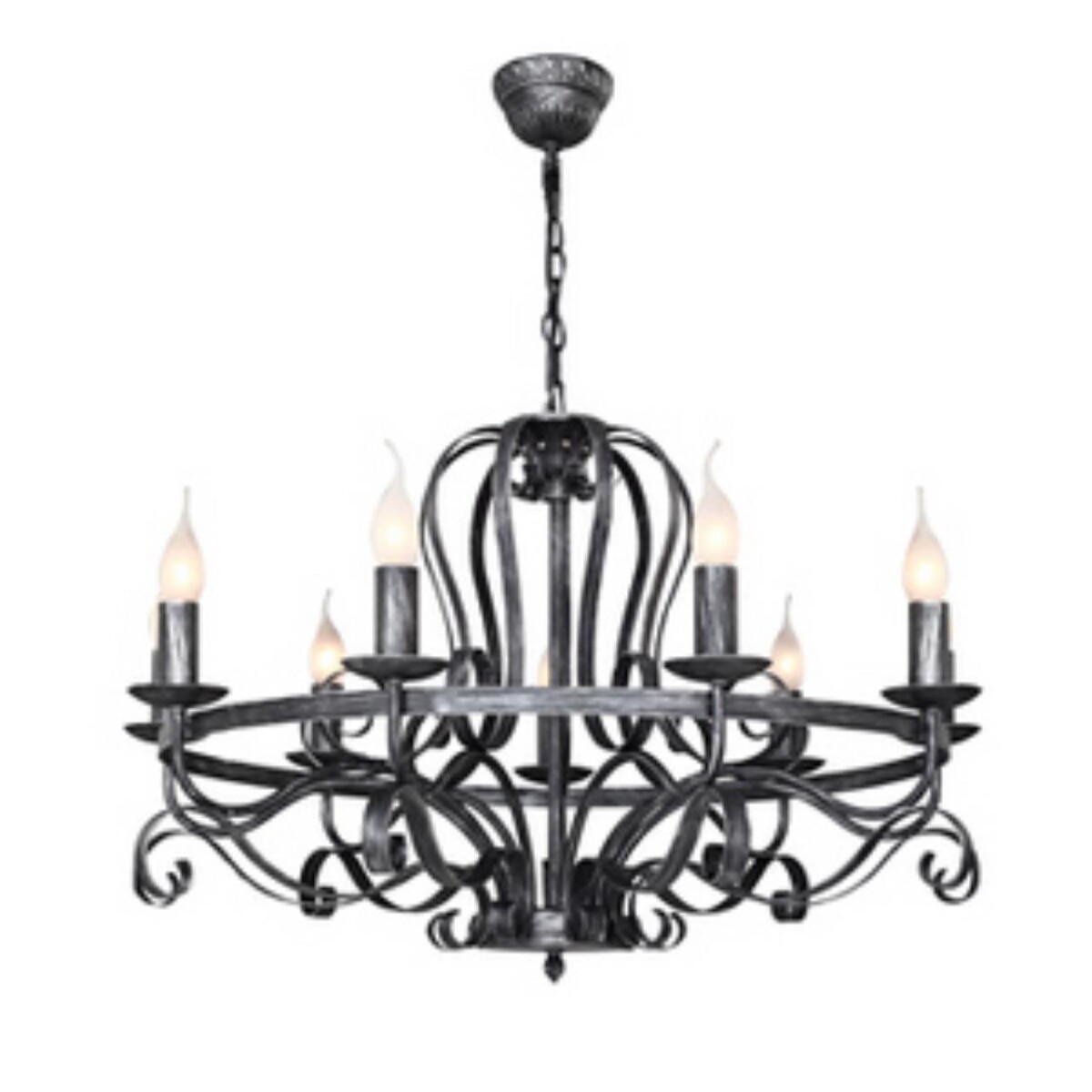 2162-9P, люстра подвесная, D760xH500/1200, 9xE14x40W, excluded — изображение 1