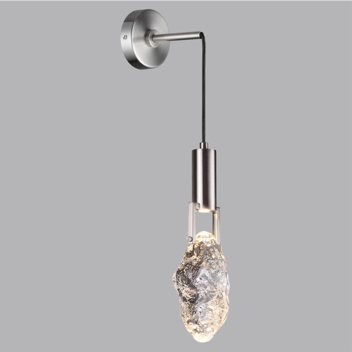 6696/5WL MIDCENT ODL24 239 Настенный светильник матовый никель/металл/стекло IP20 LED 5W 200Лм 3000K LIA — изображение 4