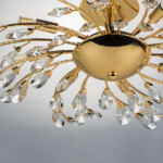 791182 Люстра потолочная ISABELLE 8х40W G9 ЗОЛОТО - купить в интернет-магазине Светильники Торг