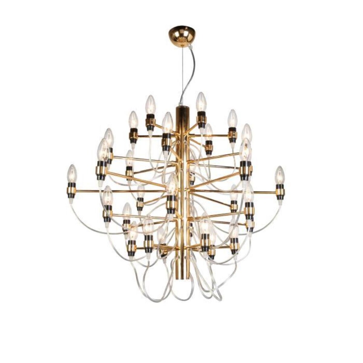 1893-30P, люстра подвесная, D860xH720/1720, 30xE14x40W, excluded — изображение 1