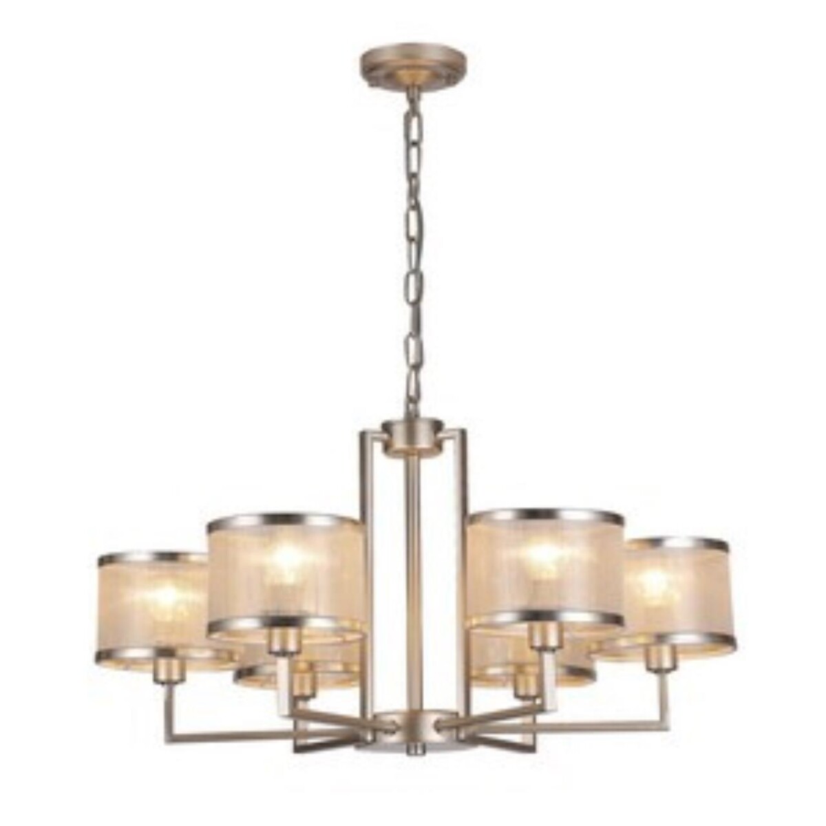 26a0f9db20da1c15e4fe5c29eee83f67 2487-6P, люстра, D660xH330/830, 6xE14x40W, excluded — изображение 1