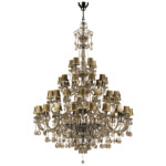 715577 6 КОР!!! Люстра NATIVO 57x40W E14 КОНЬЯК