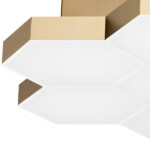 750073 Люстра потол FAVO LED-35W 1680LM ЗОЛОТО 4000K — изображение 3