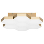 750073 Люстра потол FAVO LED-35W 1680LM ЗОЛОТО 4000K