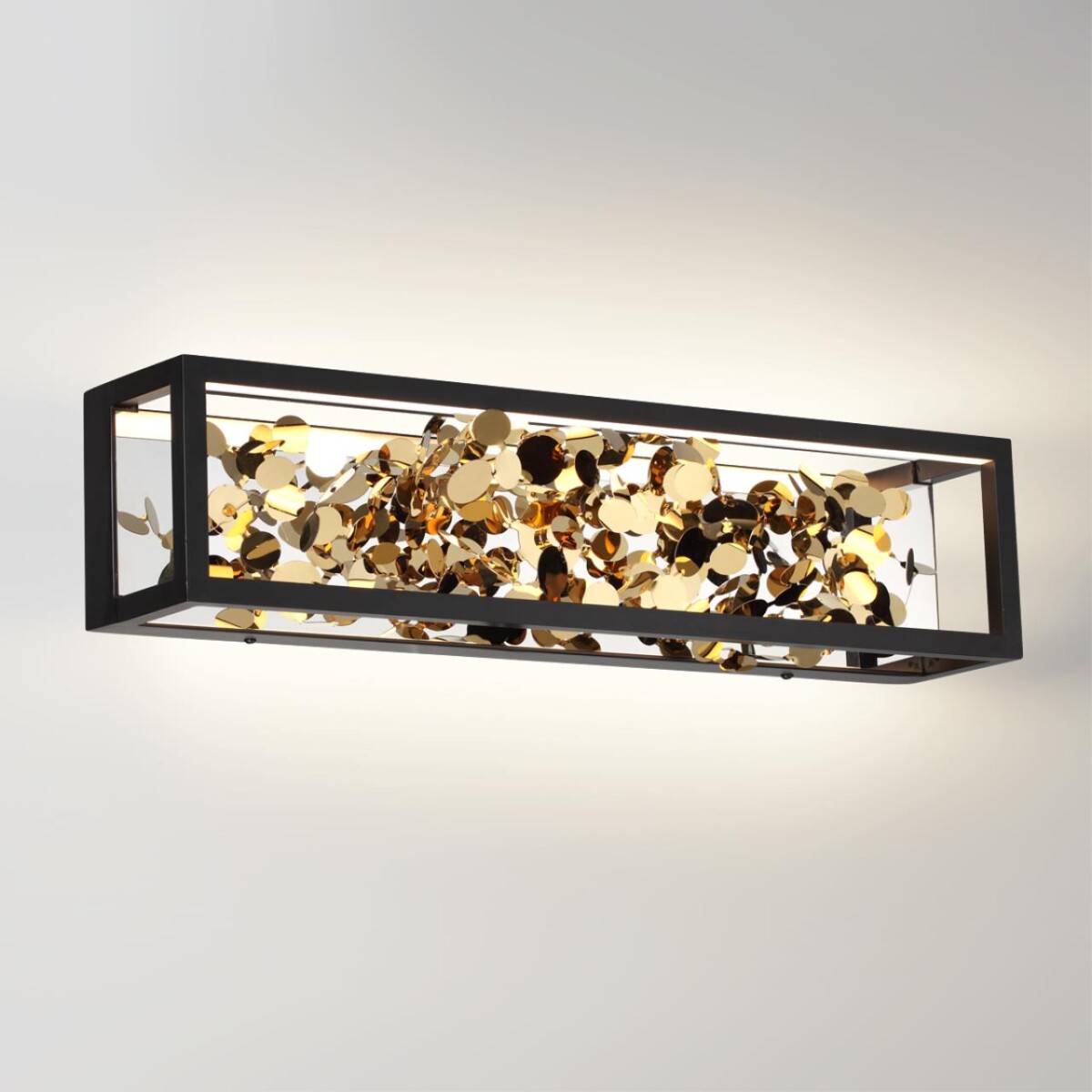 5065/17WL L-VISION ODL24 523 черный/золото/металл/металл Настенный светильник LED 1*17W 3000K BILD — изображение 2