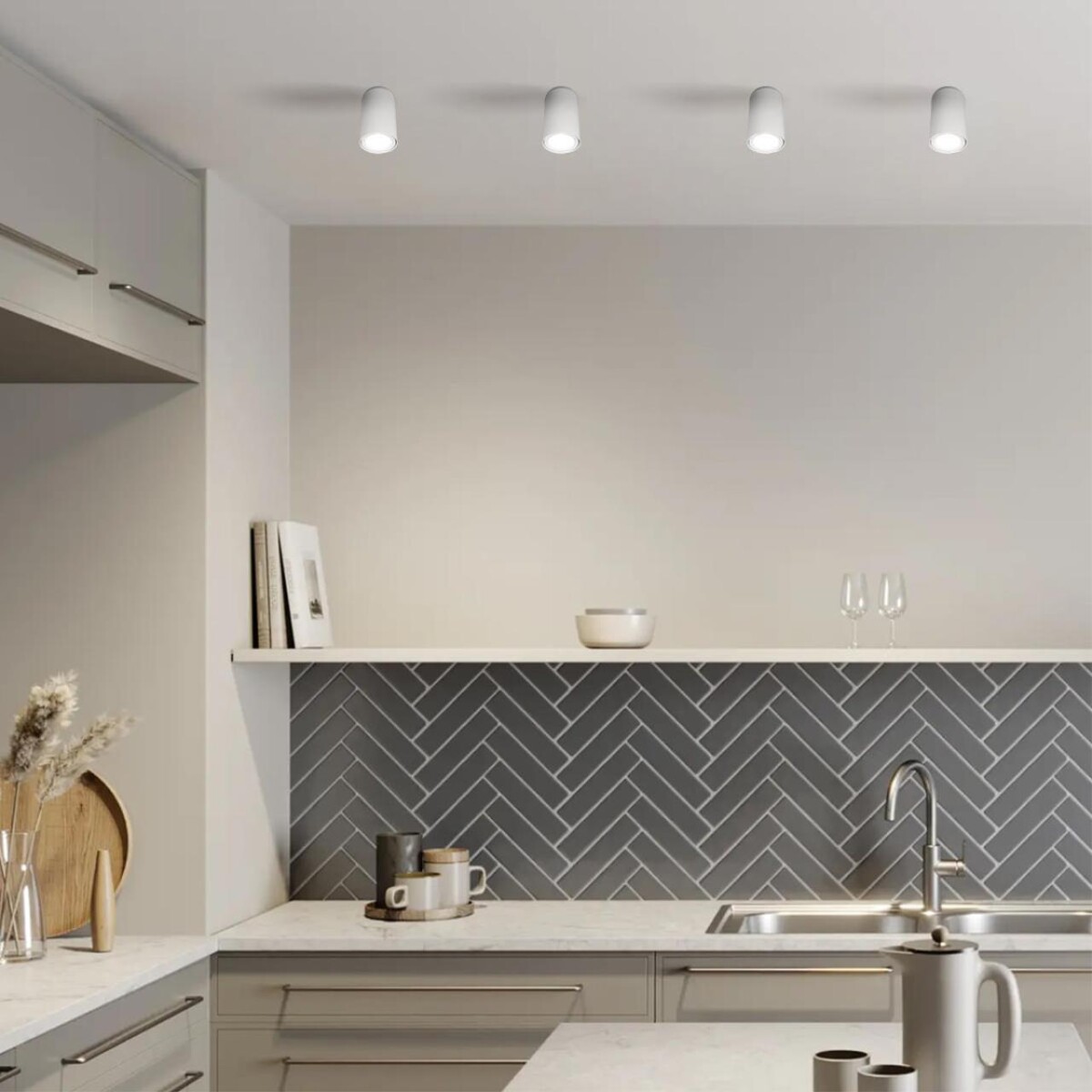 в наличии 10220 White 4000K Потолочный светильник LOFT IT Tictac - купить в интернет-магазине Светильники Торг