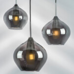 803047 Подвес PENTOLA 1х25W G9 ХРОМ/ДЫМЧАТЫЙ — изображение 4