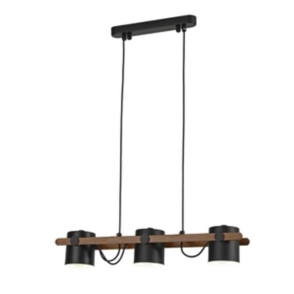 3004-3P, подвесная люстра, L520xW100xH100/1100, 3xE27LEDx7W, excluded