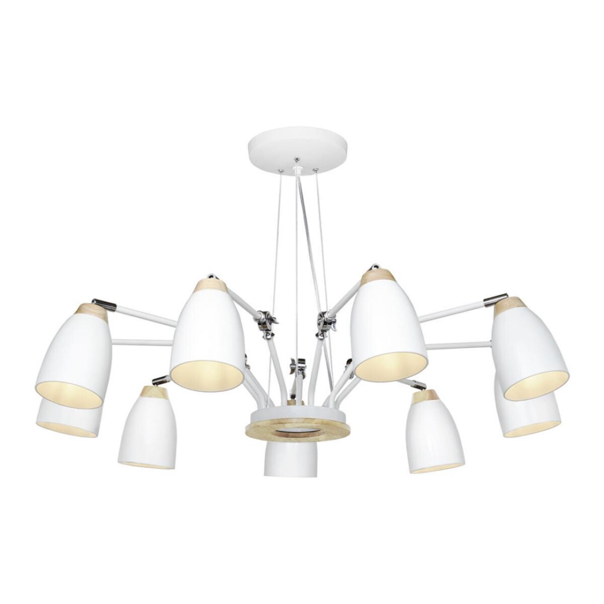 в наличии LOFT4402/9WH Подвесная люстра LOFT IT Watchman - купить в интернет-магазине Светильники Торг