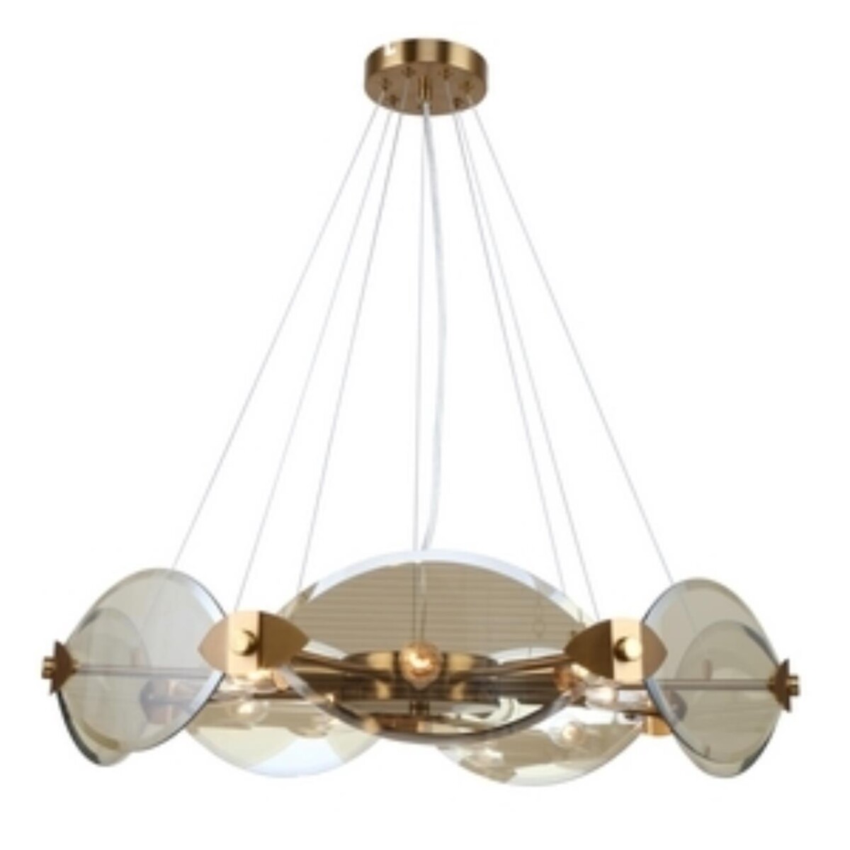 37f76f40a92171db6a66a60bf2f59594 4085-7P, подвесная люстра, D650xH250/800, 7xE14x40W, excluded — изображение 1