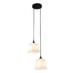 160003/2P E27*60W Black