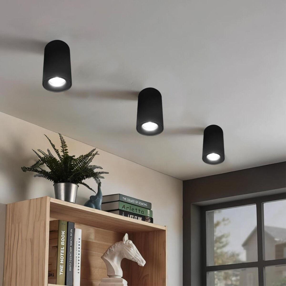 в наличии 10220 Black 4000K Потолочный светильник LOFT IT Tictac - купить в интернет-магазине Светильники Торг