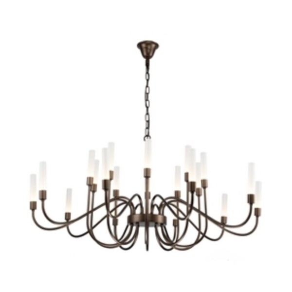 3014-20P, подвесная люстра, D1200xH680/1680, 20xG9LEDx7W, 4900LM, 3000K, included