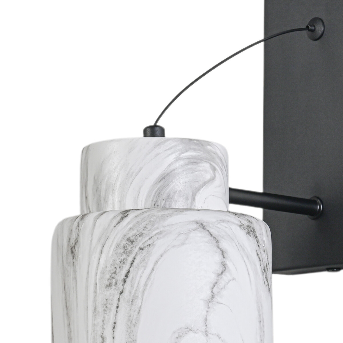 Escada 1173/1A E27*60W Black/Marble white — изображение 4