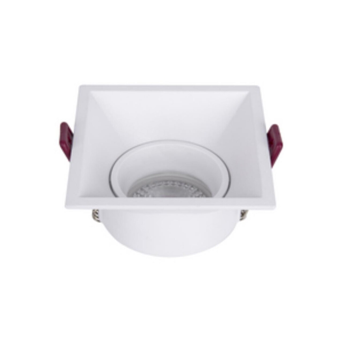 4521-1C, врезной светильник, L90xW90xH45, cutout:L80xW80, 1xGU10x35W, IP20, excluded — изображение 1