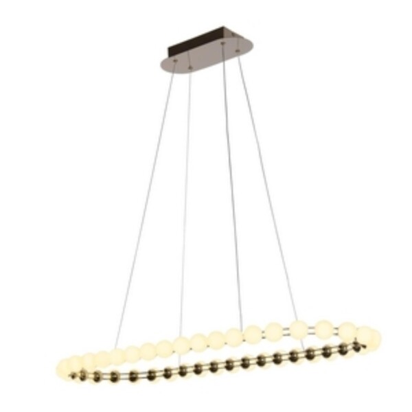 4590-10P, подвесная люстра, L1000xW390xH1585, LEDx48W, 3800LM, 4000K, included