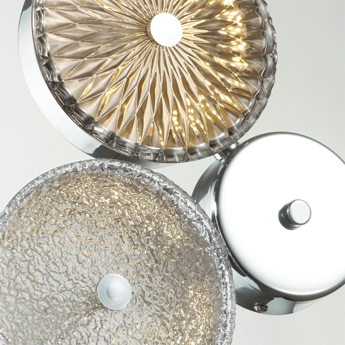 5416/14WL L-VISION ODL_EX23 145 хром/св.коричневый/св.серый металл/стекло Бра LED 14W 4000K CARAMELLA — изображение 5