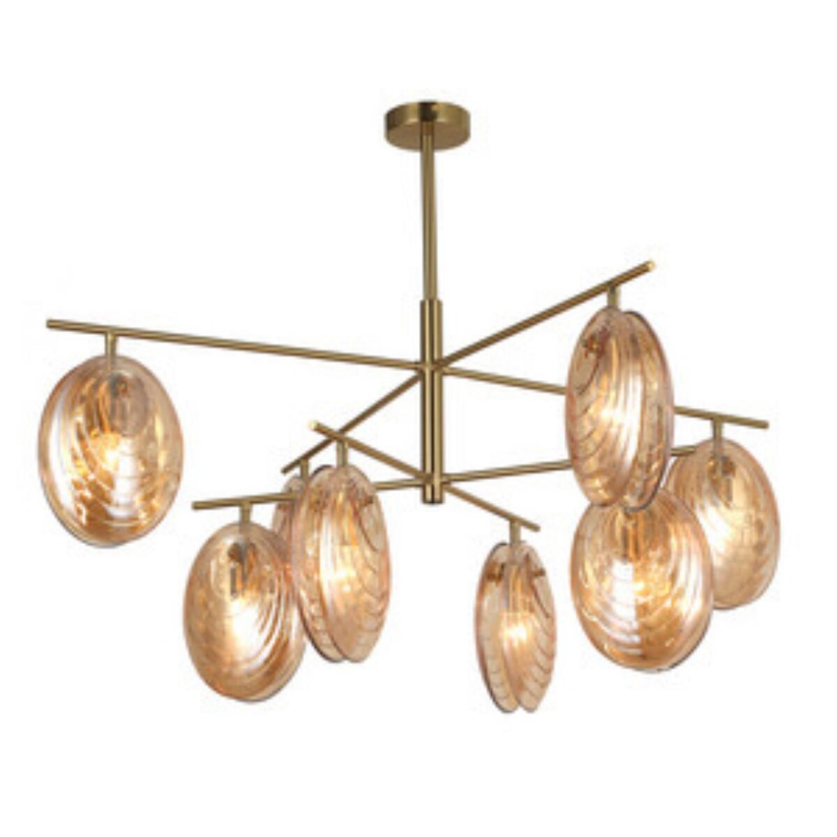 4485-8C, потолочная люстра, D900xH685, 8xE14x60W, excluded — изображение 1