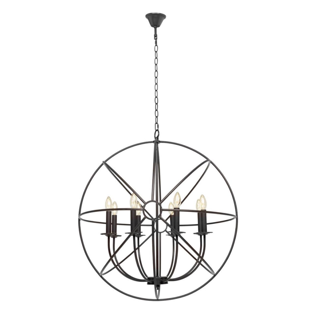 в наличии LOFT1192-8 Подвесная люстра LOFT IT Foucaults orb - купить в интернет-магазине Светильники Торг