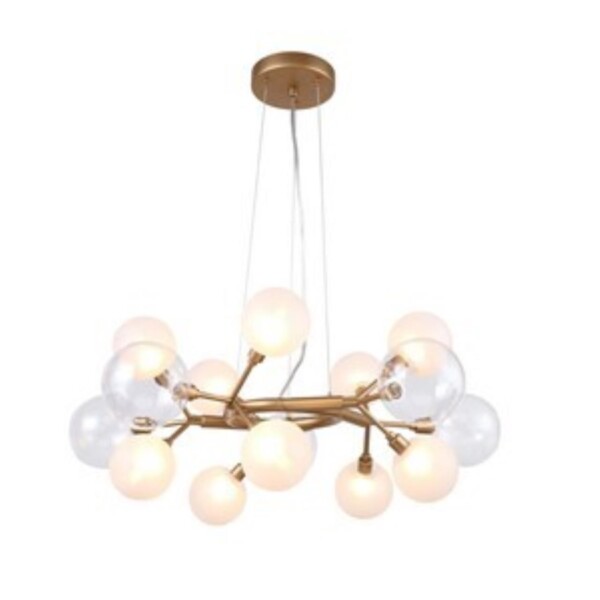 2515-10P, люстра подвесная, D680xH380/1100, 10xG9x40W, excluded