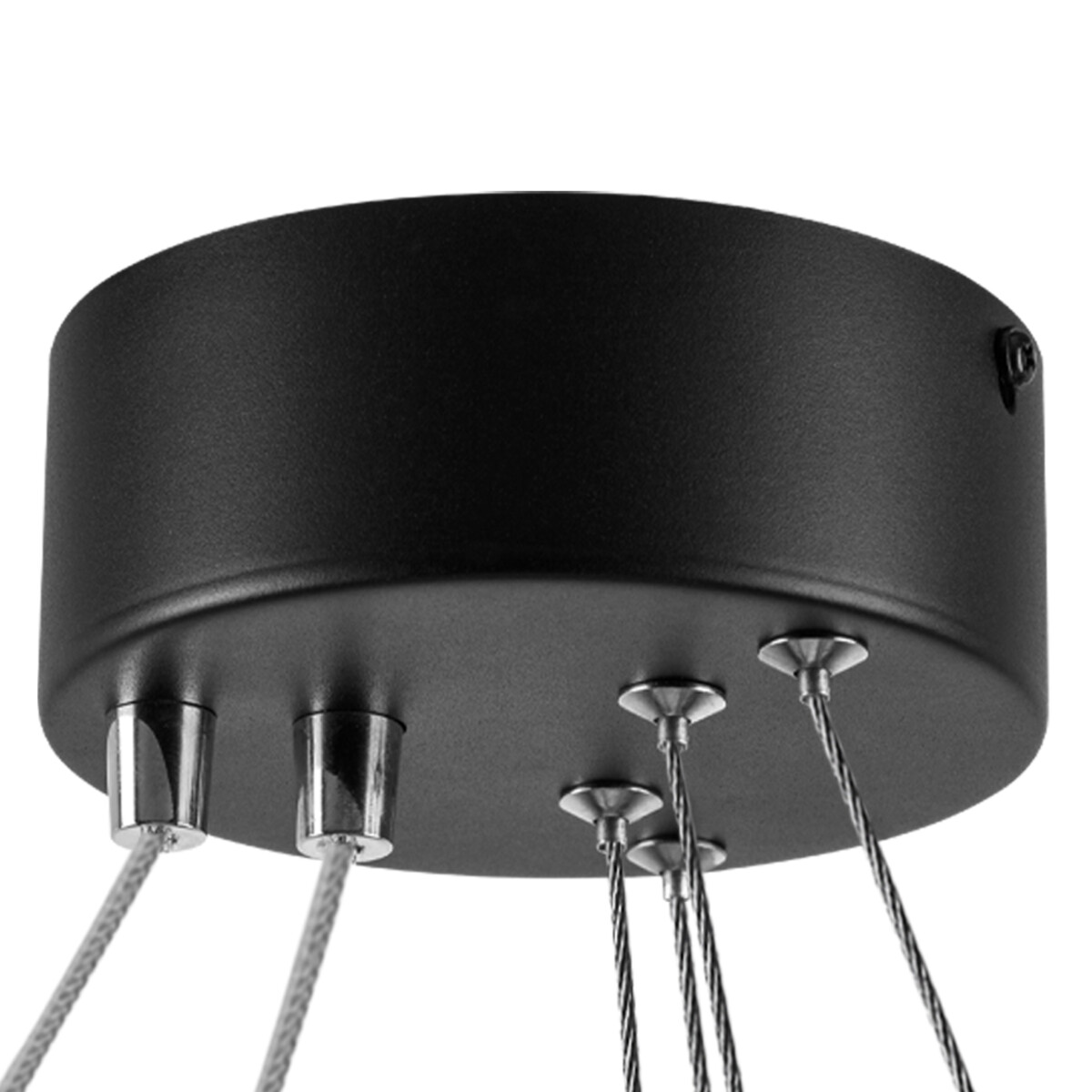 в наличии 748117 Люстра SATURNO LED 60W 4400LM 70G ЧЕРНЫЙ 3000-6000K - купить в интернет-магазине Светильники Торг